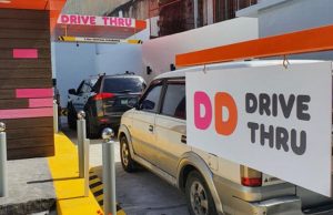 Dunkin Donuts drive-thru