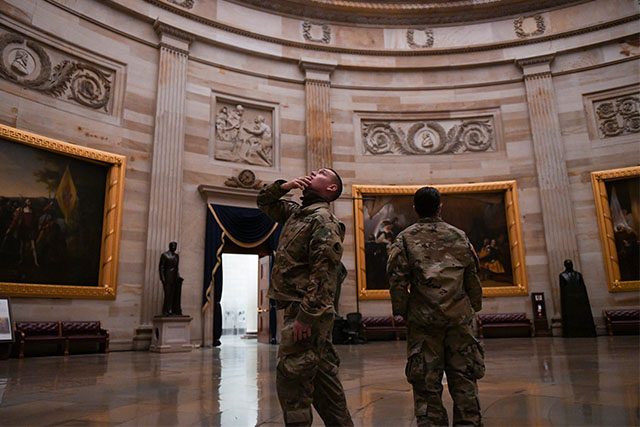 National Guards at US Capitol