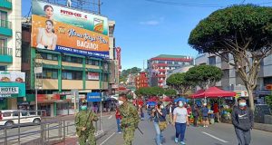 Officers in Baguio City