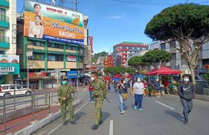 Officers in Baguio City
