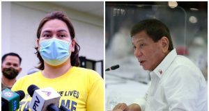 Sara Duterte and Rodrigo Duterte