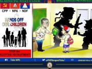 Police stations in Benguet, Cebu reuse 2018 editorial cartoon to imply teachers are rebel recruiters