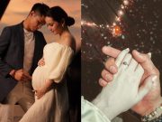 Just for laughs: Sophie Albert’s engagement ring photo spurs witty comments as users highlight fair skin