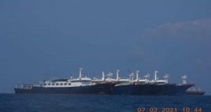 China militia ships Whitsun reef