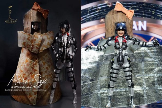 Miss Grand International 2020 Japan Bet Dons Filipino designed Kokeshi Doll Robot Anime Nat l 