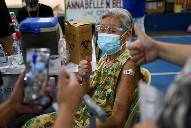 Philippines allows use of Sinovac's COVID-19 vaccine for senior citizens