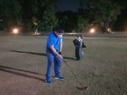 Duterte playing golf