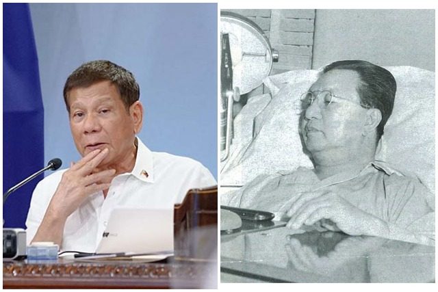 Duterte and Elpidio Quirino