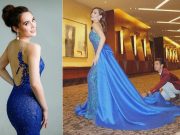 ‘Pakamot sa…’: Philippine islands-inspired blue gown resurfaces on social media amid funny comments