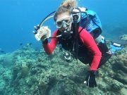 Face masks add to sea pollution at popular Philippines dive site