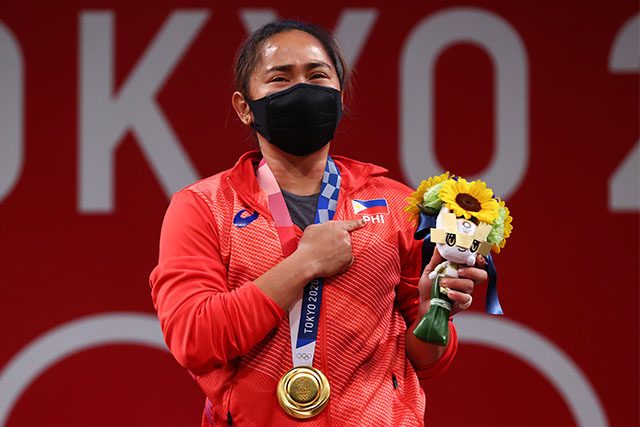 Hidilyn Diaz in Tokyo Olympics 2020