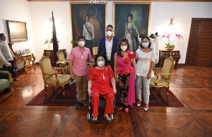 The Zamora family and the Marcos family