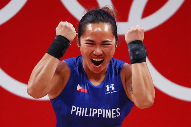 Hidilyn Diaz wins first Olympic gold for Philippines