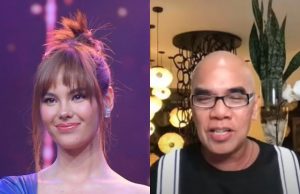 Catriona Gray and Boy Abunda