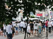 Spotted: People in funeral procession during Cebu City MECQ Cebu City