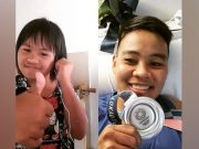 Nesthy Petecio shares photo of bunso’s approval of Olympic medal Nesthy and sister