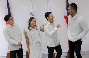 Tokyo Olympians courtesy call