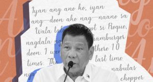 Duterte's Poetry of Incoherence