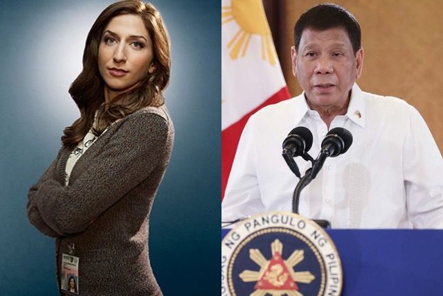 Chelsea Peretti and Duterte