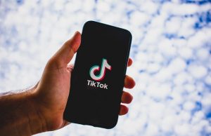 TikTok on phone