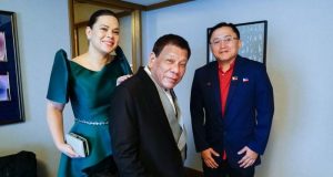 Duterte, Rodrigo and Sara and Bong Go