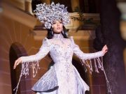 Emmanuelle Vera dons Maureen Wroblewitz’s ‘bangus-inspired’ NatCos for Reina Hisapanoamericana
