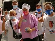 ‘Never’ for drug war: Samira Gutoc tells critics after saying it’s a success ‘in some way’ Samira Gutoc with supporters