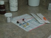Blood and urine test