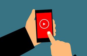 Smartphone play button