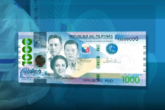 1000 peso bill