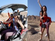 Miss Philippines, Armenia enjoy candid moment during Miss Universe 2021 shoot Bea Gomez and Nane Avetisyan