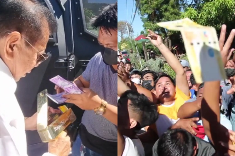 Dole Out Practice Slammed After Chavit Singson shoots Constituents 