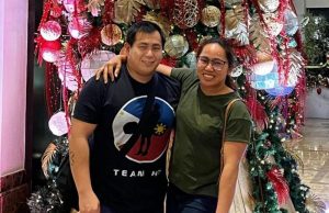Hidilyn Diaz and Julius Naranjo