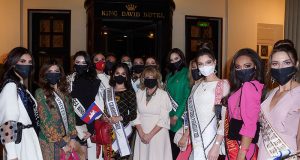 Miss Universe 2021 delegates_ King David Hotel