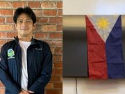 Spotted: Robin Padilla displays Philippine flag in wartime position Robin Padilla and PH flag