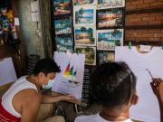 Filipino artist fears longer struggle as COVID variant stalls tourism pickup