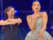 Marian Rivera teaches fellow Miss Universe 2021 judge Urvashi Rautela ‘Sabay Sabay Tayo’ dance steps