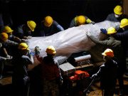 Sculptor of dismantled Tiananmen statue says damage symbolic of Hong Kong struggle