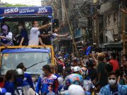 Filipino snack turon hogs spotlight during prexy bet’s campaign caravan Blue Caravan