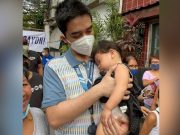 Vico Sotto with baby