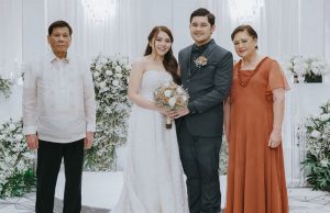 Duterte in wedding