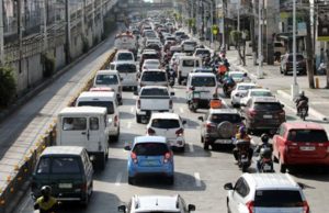 Vehicles at EDSA