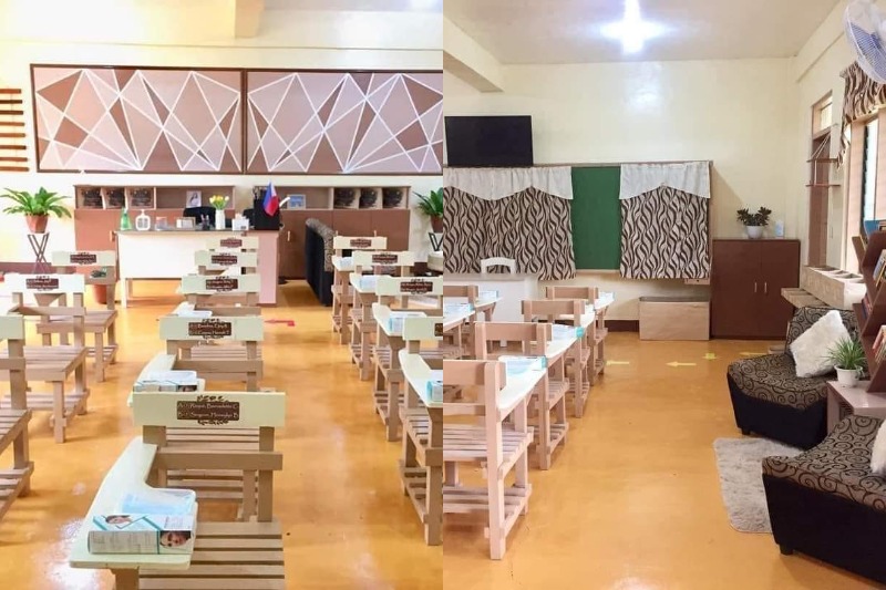  First class Stylish Makeover Of Leyte Classroom Lauded Online