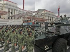 Civic and military parade rehearsal_inauguration