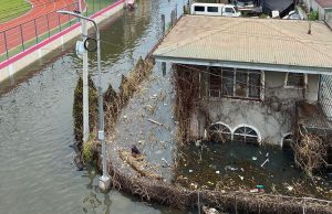 Floodwaters in Malabon