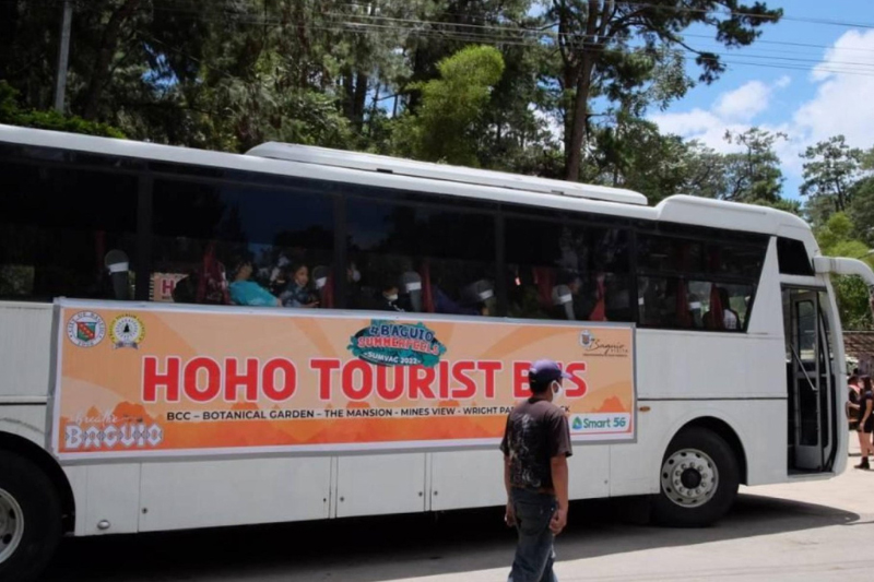 first ho of tourist hoho bus