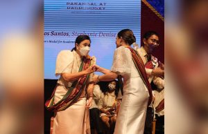 Leni Robredo and Tippy Dos Santos