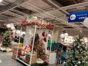 Christmas shopping is on at this furniture store