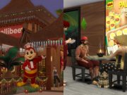 LOOK: Jollibee, Mang Inasal in native architecture in ‘The Sims 4’