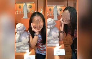 National Museum visitor